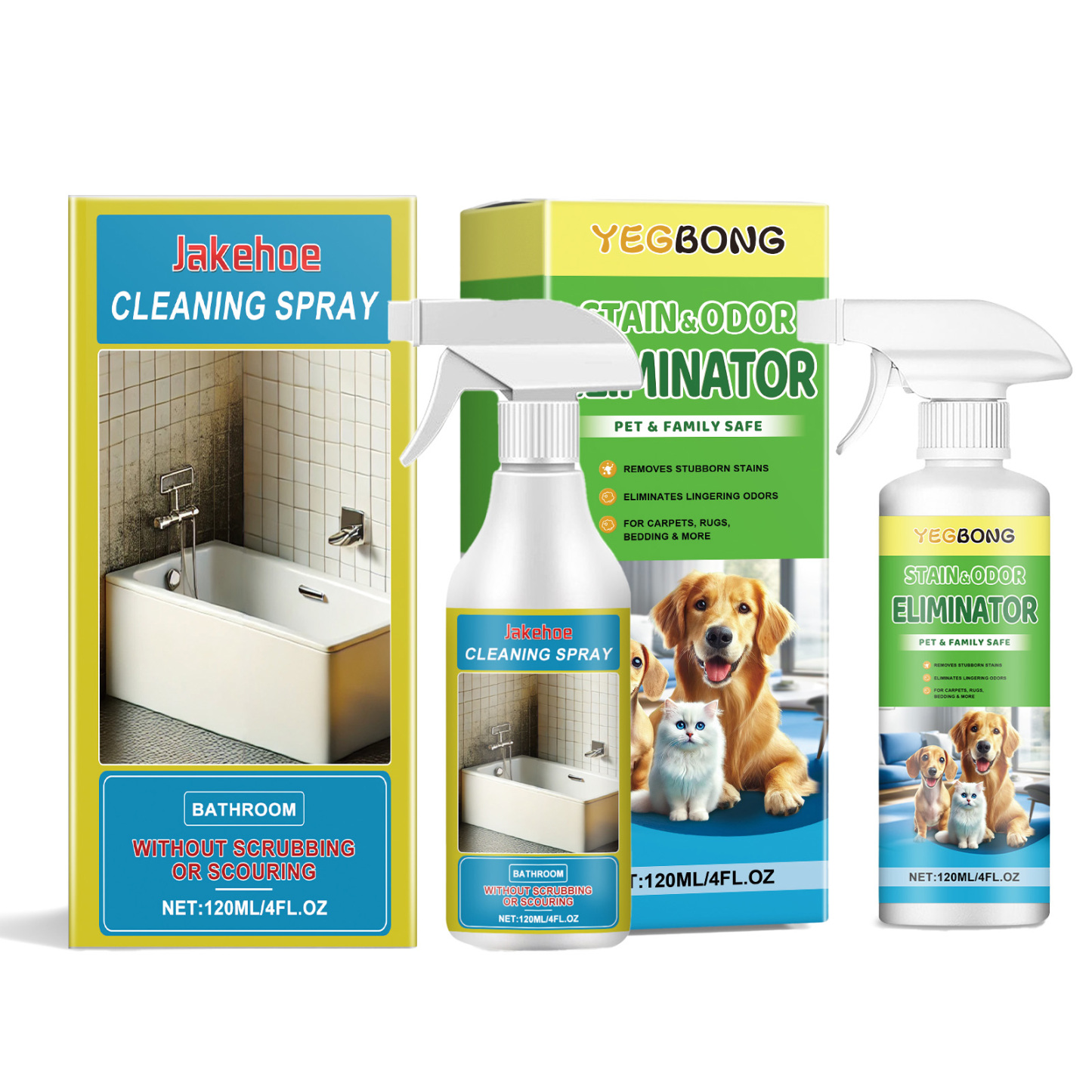 🐱Pet stain remover set