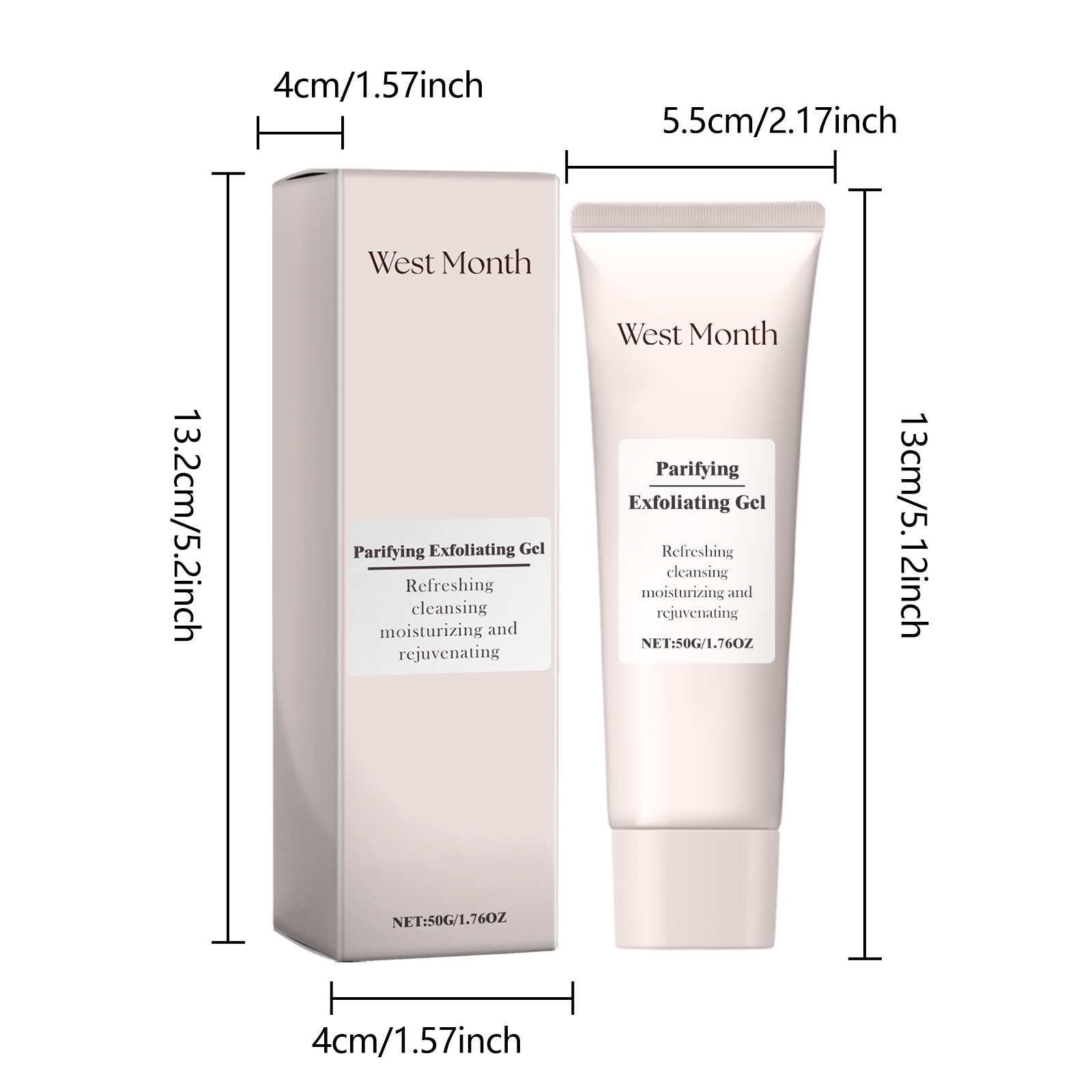 West&Month Exfoliating Gel That Clears Pores Gently