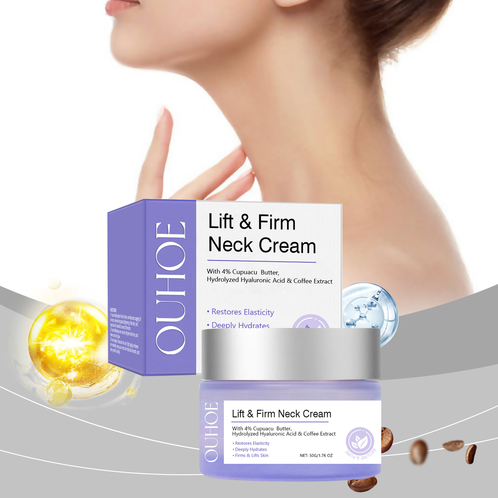 OUHOE tighten and lift neck cream