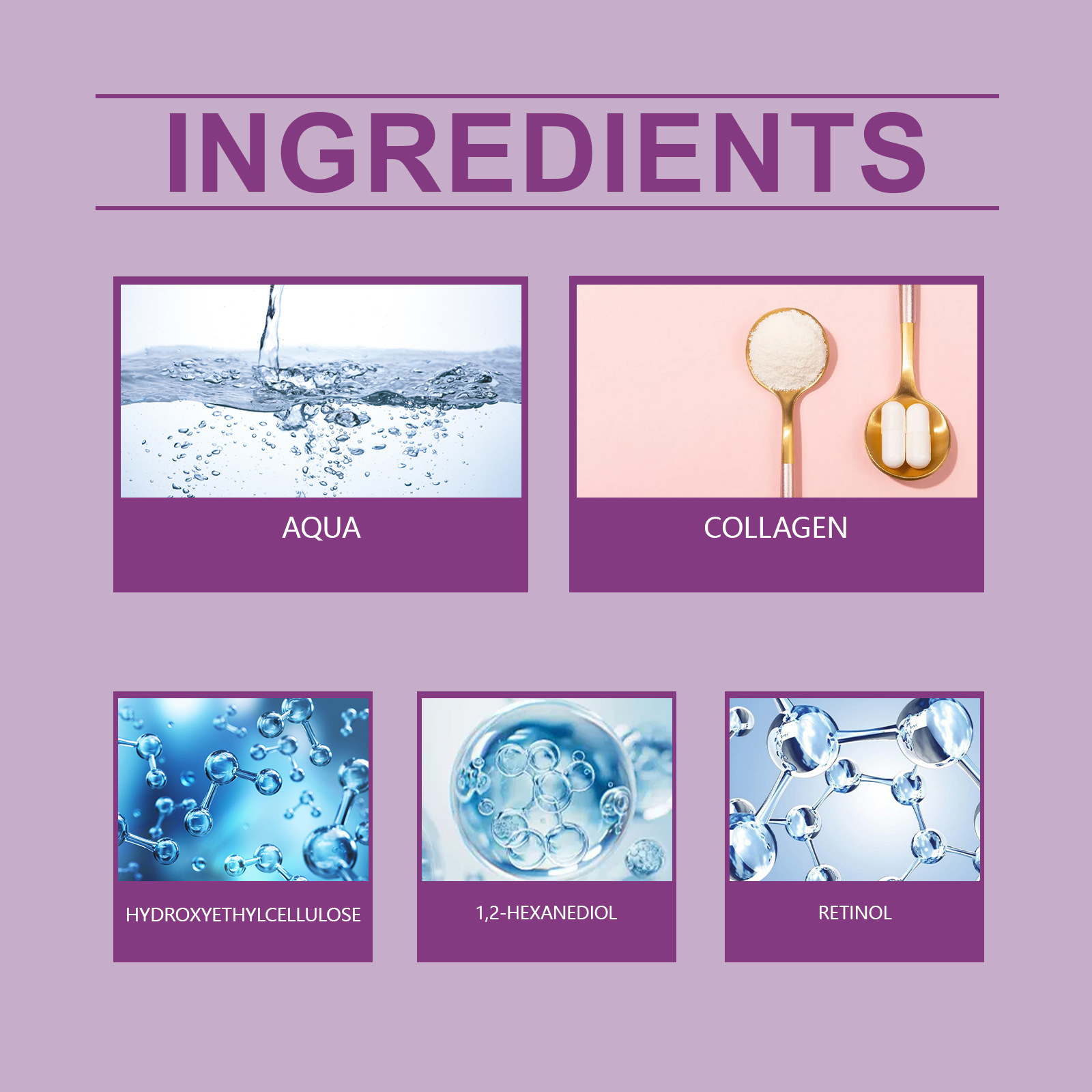 OUHOE Retinol Anti-Wrinkle Face Serum 30ml