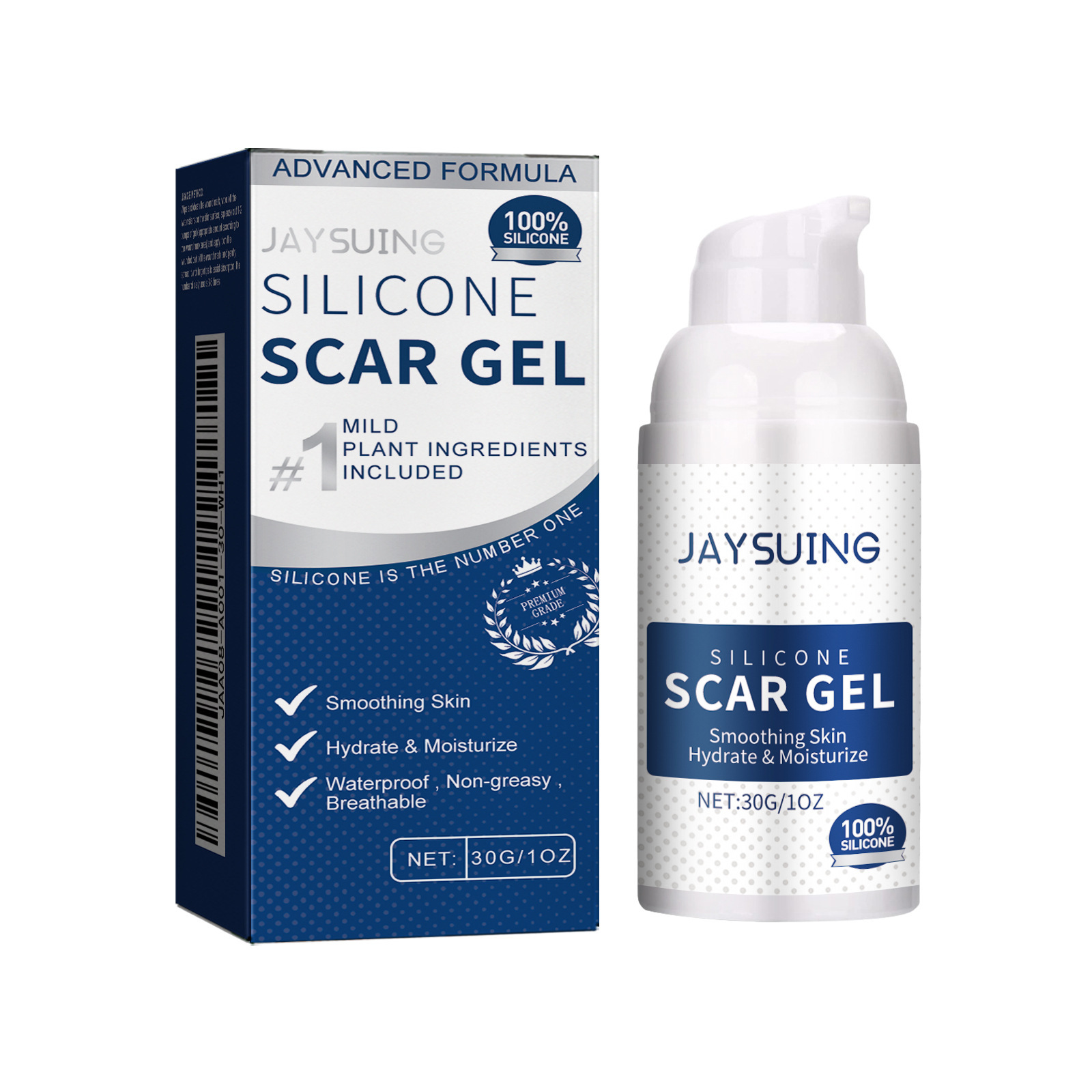 Jaysuing Skinuva Scar Repair Gel 30g Smooth Skin for All Skin Types