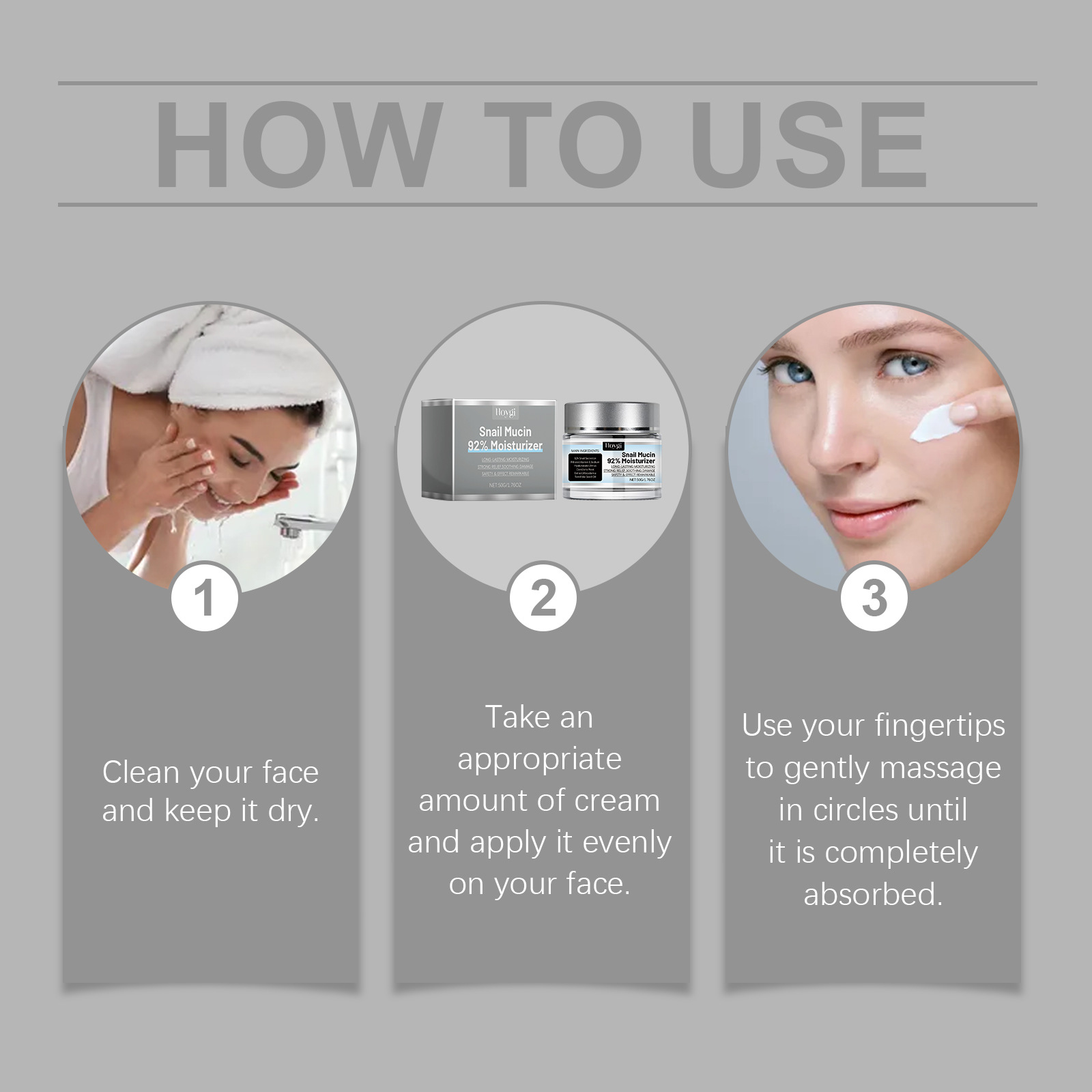 Hoygi Snail Face Cream