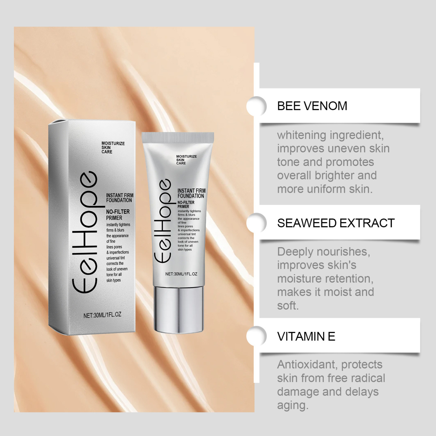 Eelhope foundation makeup liquid