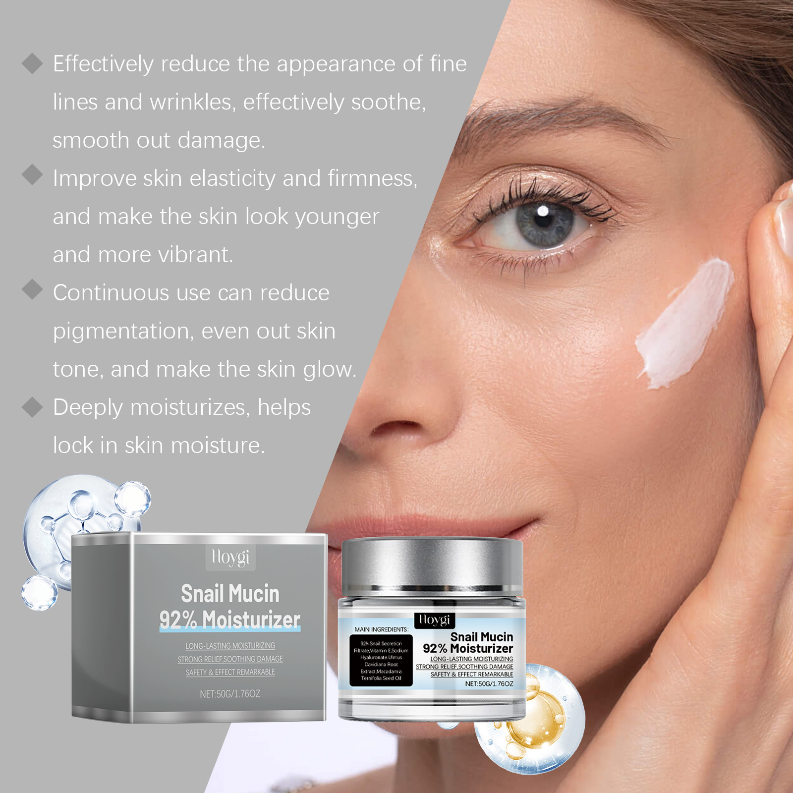 Hoygi Snail Face Cream