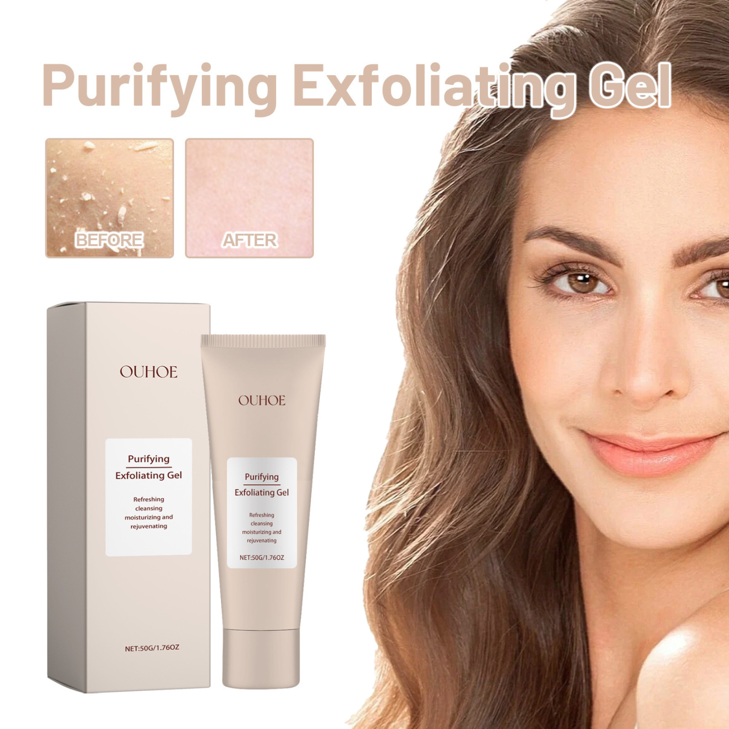 OUHOE exfoliating scrub