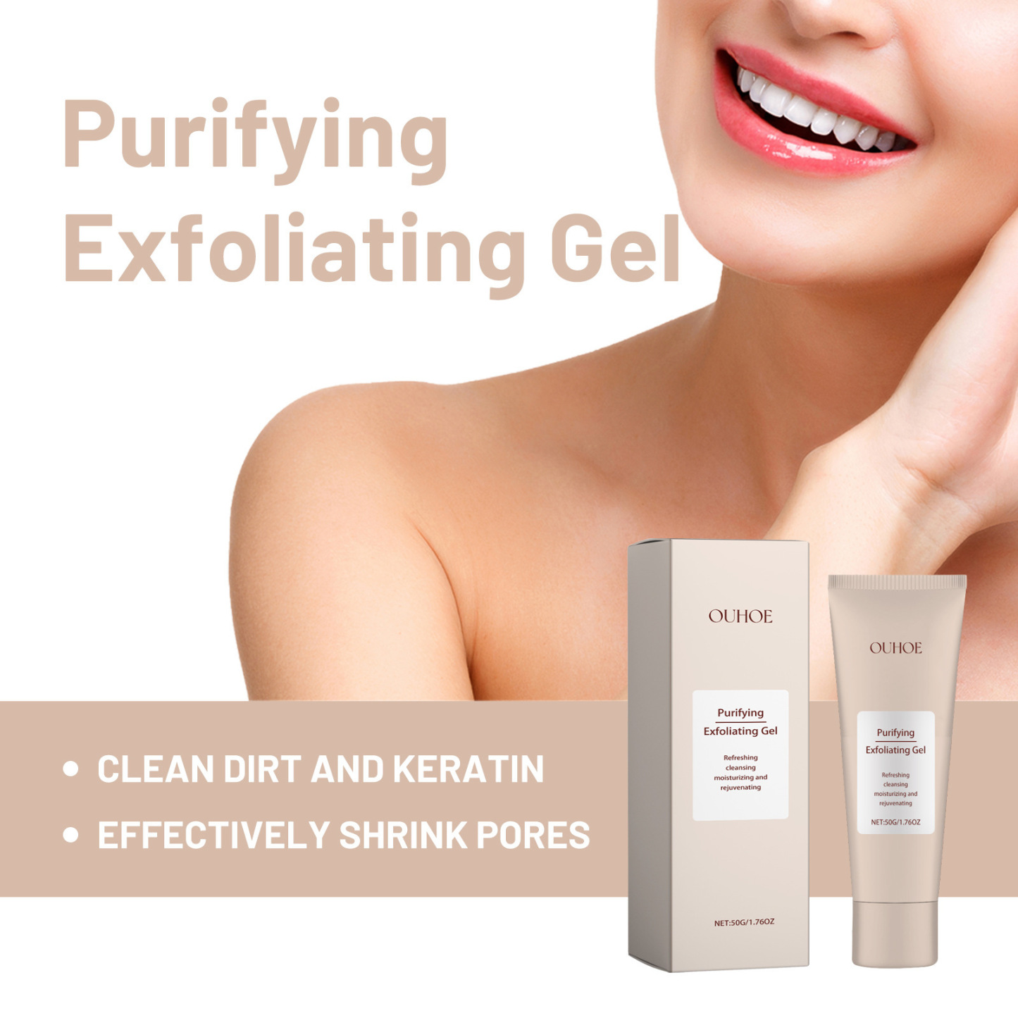 OUHOE exfoliating scrub