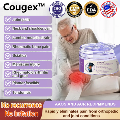 Cougex™ 7 Day Rapid Joint & Bone Therapy Cream USA Orthopedics (AAOS) Approved