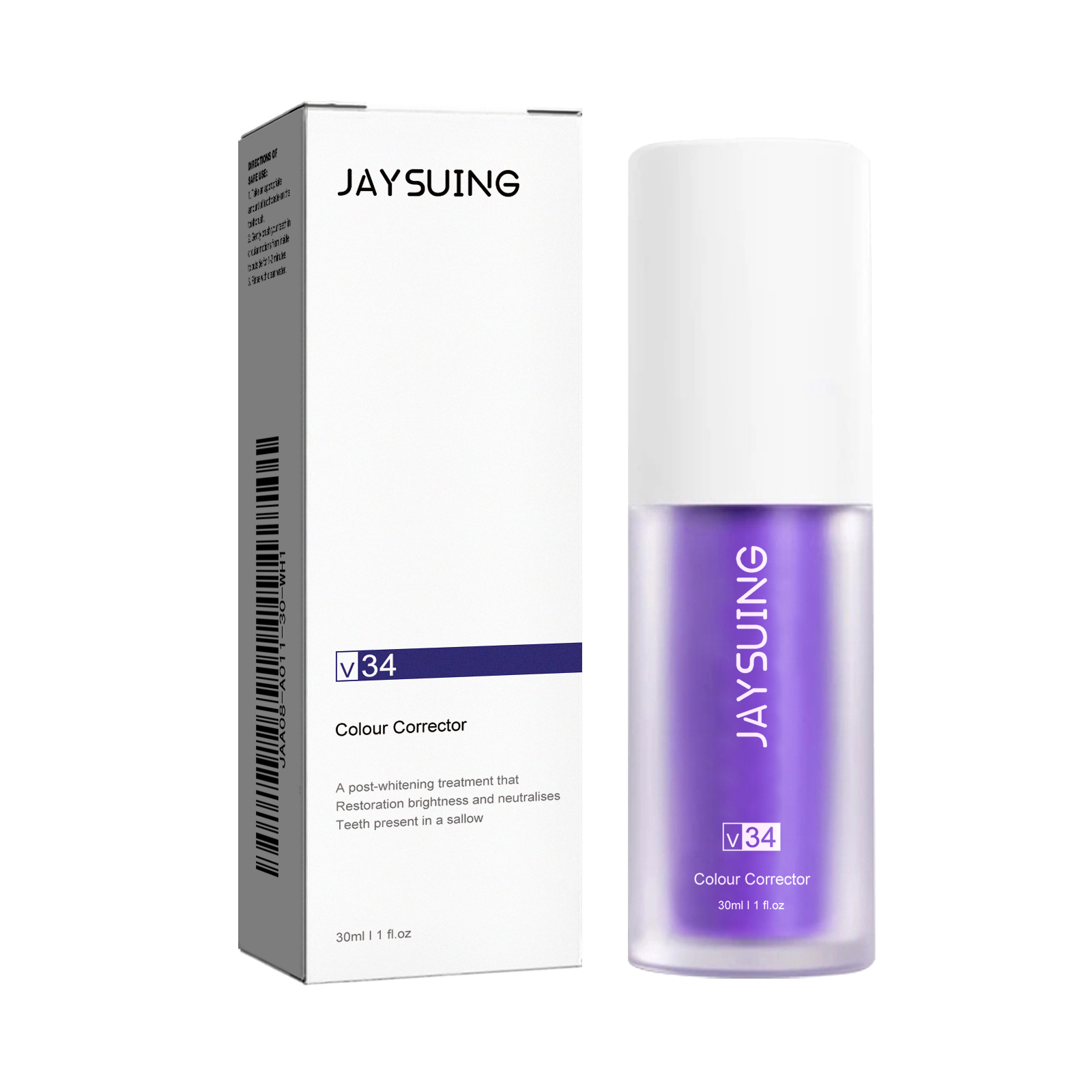 Jaysuing V34 Clean Teeth Fresh Breath Whitening Toothpaste