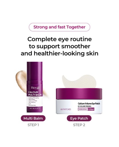 Calcium Volume Multi Balm & Eye Patch with Collagen