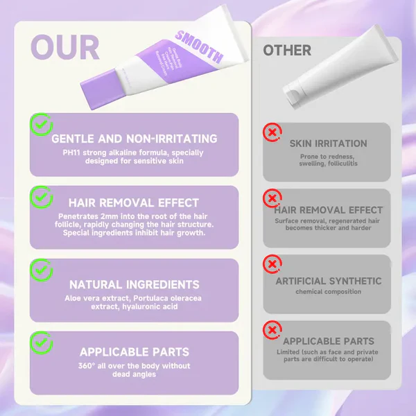 AMZ Hair Remover: Professional stubborn and smooth fix for a radiant skin finish.