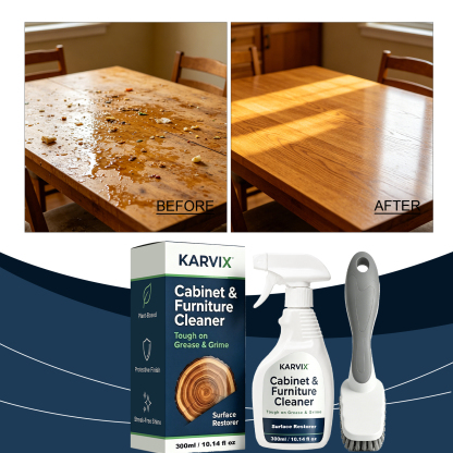 Kitchen Cabinet Cleaner, Plant Based Cleaning Solution, Safe on Paint & Wood, Safe for Daily Use, Approved by Cabinet Finish Specialists,, 32 fl oz