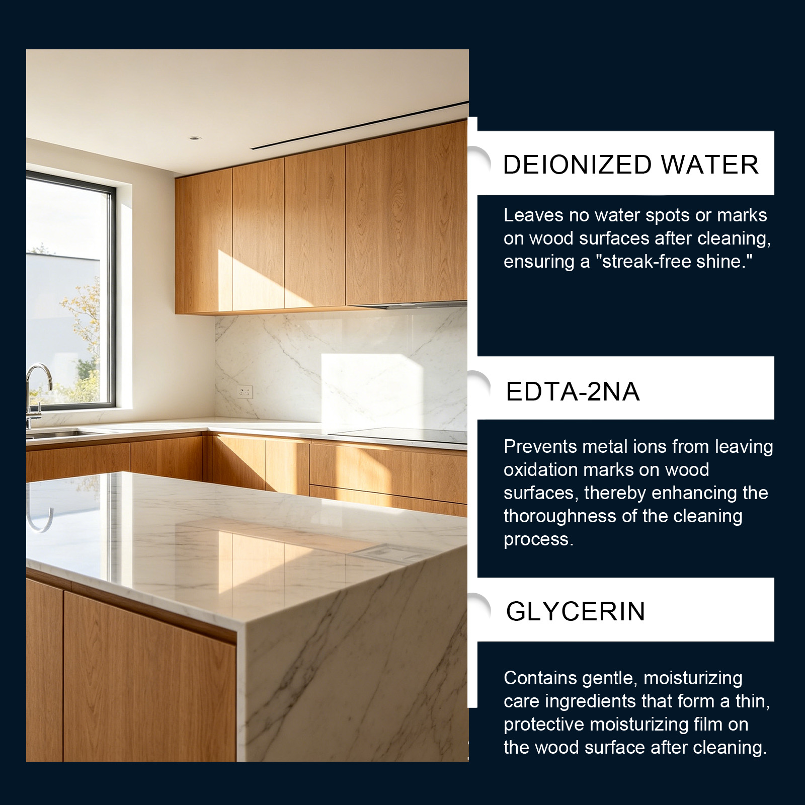 Kitchen Cabinet Cleaner, Plant Based Cleaning Solution, Safe on Paint & Wood, Safe for Daily Use, Approved by Cabinet Finish Specialists,, 32 fl oz
