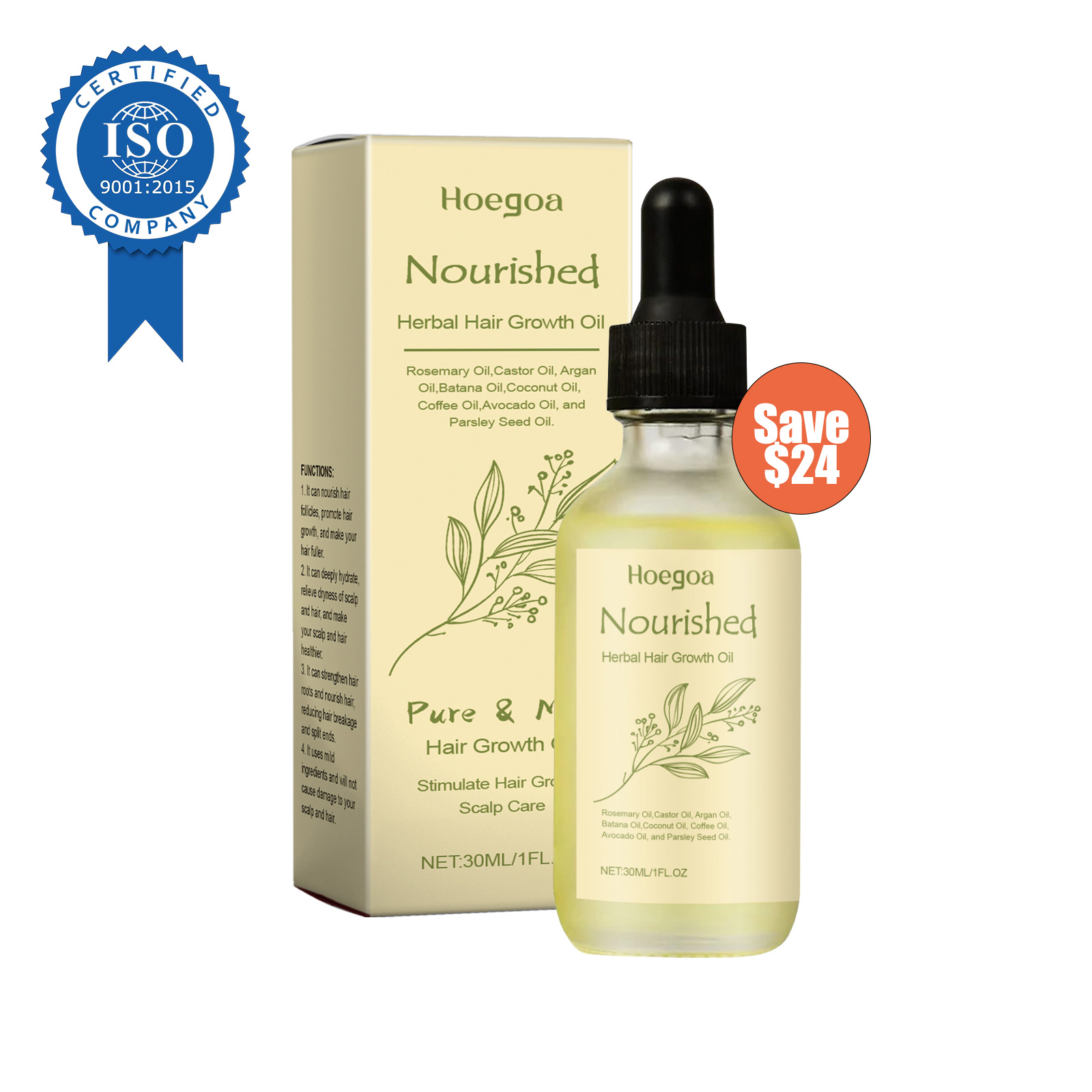 Natural Hair Oil for Growth – Organic Effective