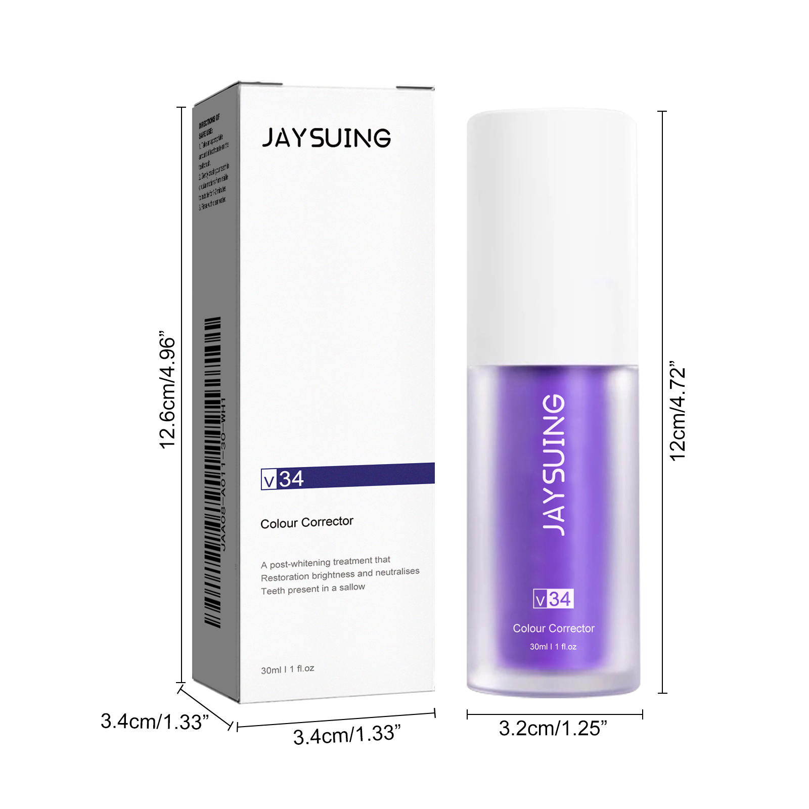 Jaysuing v34 purple toothpaste