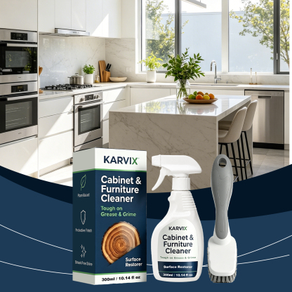 Kitchen Cabinet Cleaner, Plant Based Cleaning Solution, Safe on Paint & Wood, Safe for Daily Use, Approved by Cabinet Finish Specialists,, 32 fl oz