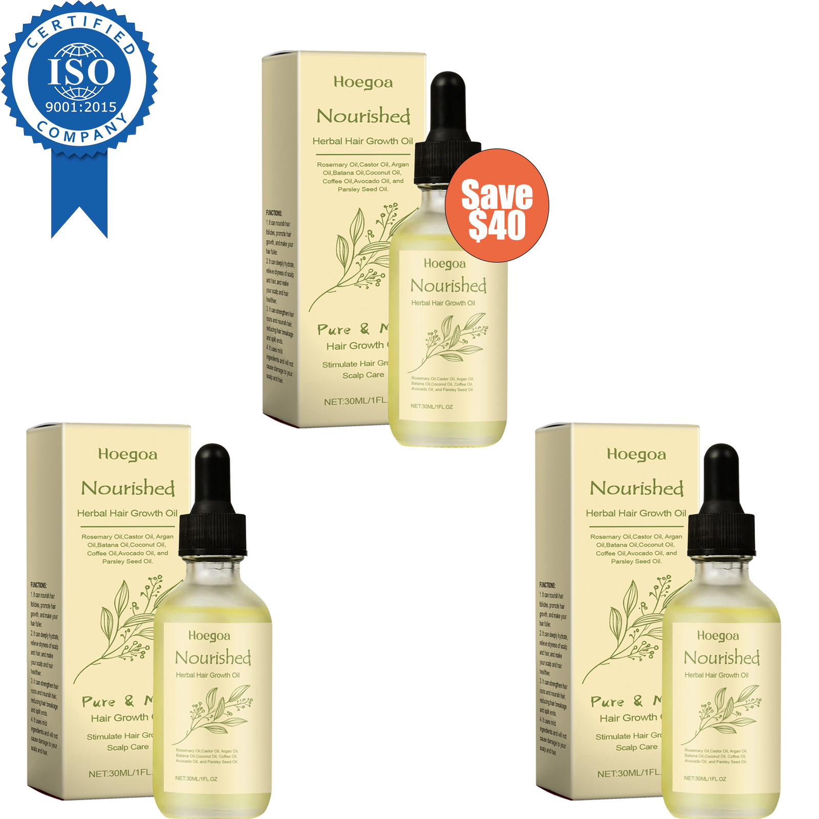 Natural Hair Oil for Growth – Organic Effective