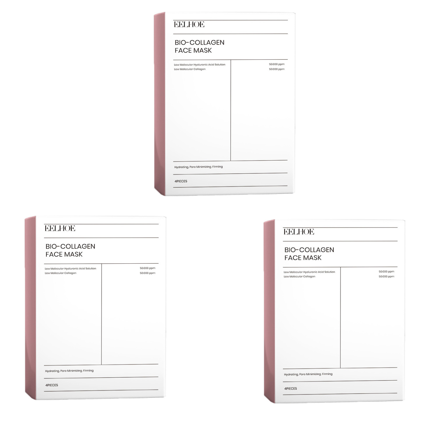 EELHOE Collagen Deep Hydration Mask 4pieces 