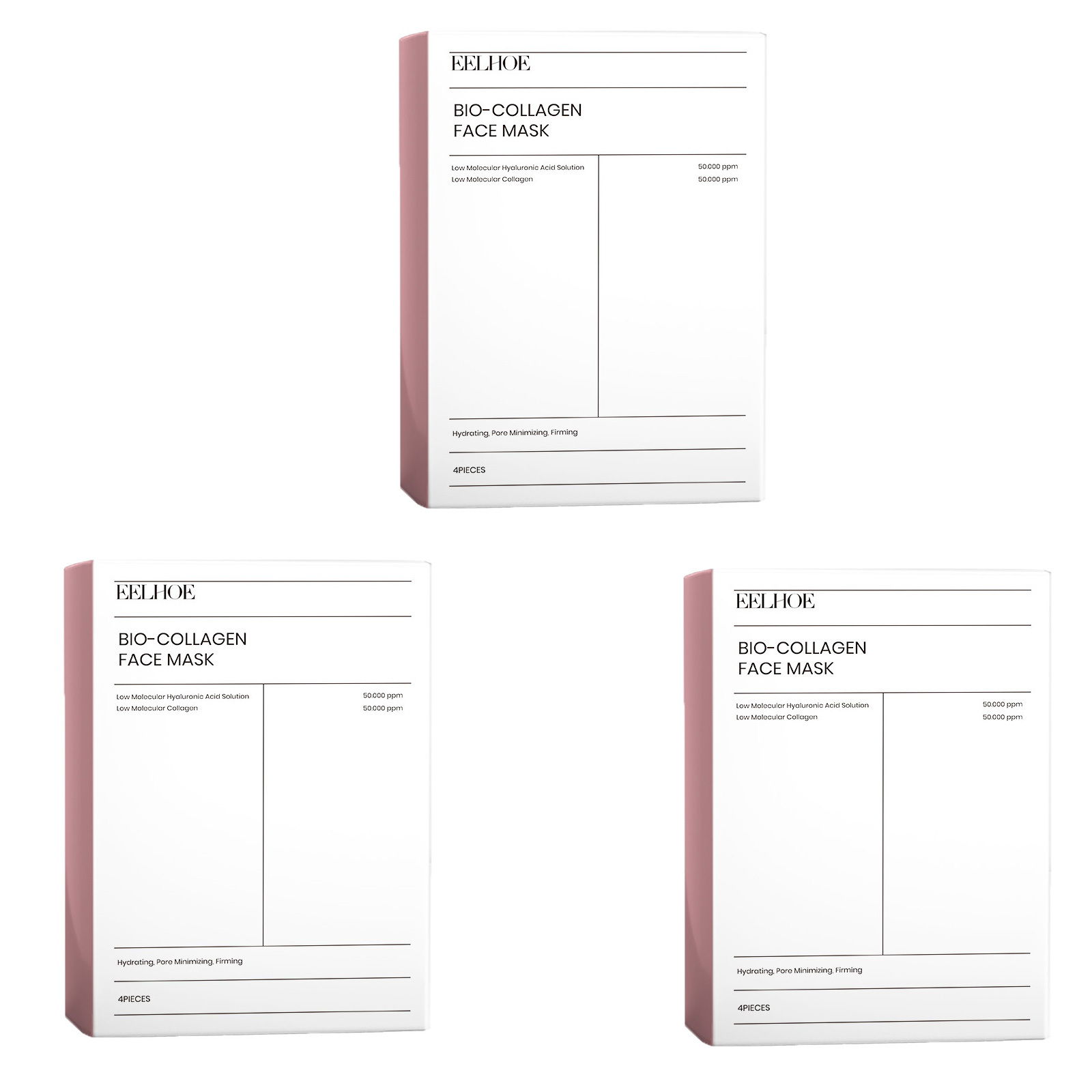 EELHOE Collagen Deep Hydration Mask 4pieces 