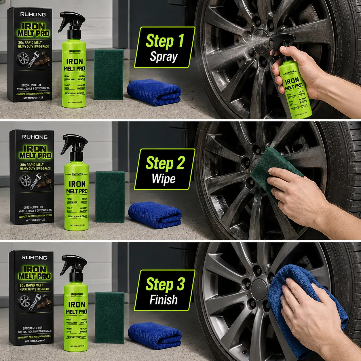 150ML Iron Remover Liquid Spray