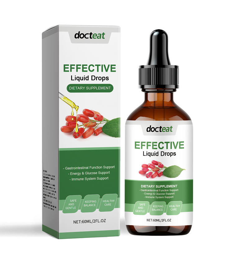 Docteat Dietary Herbal Supplement Drops: Gentle Herbal Extract Body Care Supplement Drops