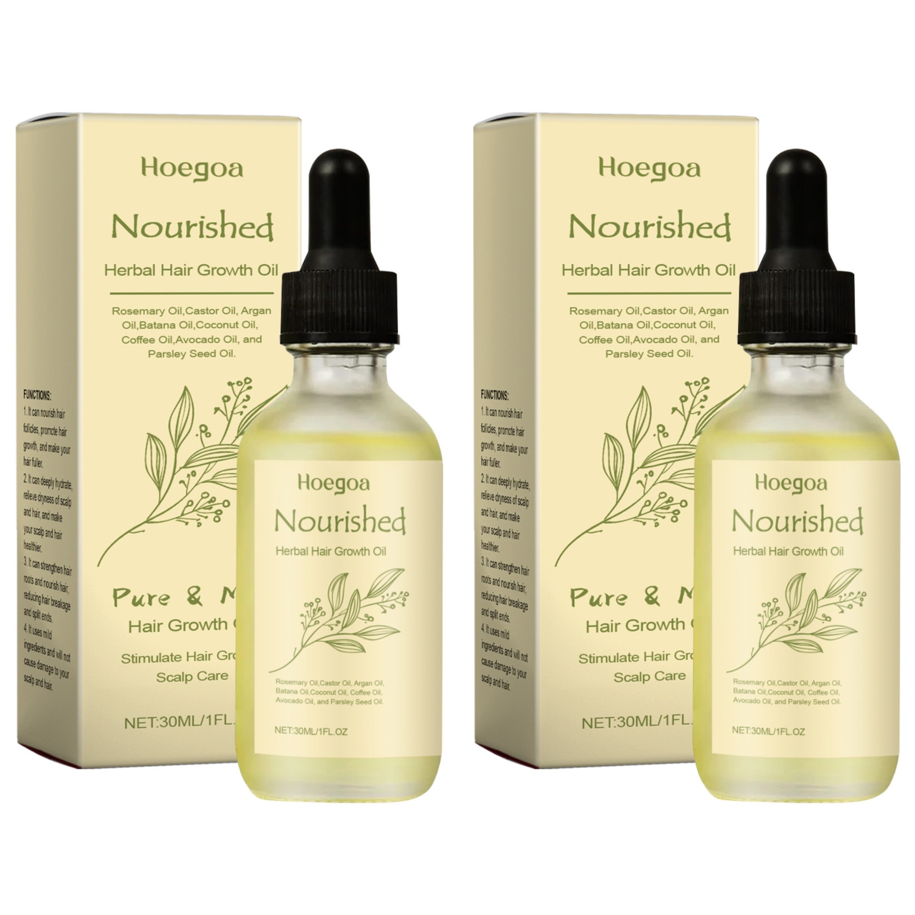 HOEGOA Natural Hair Growth Oil