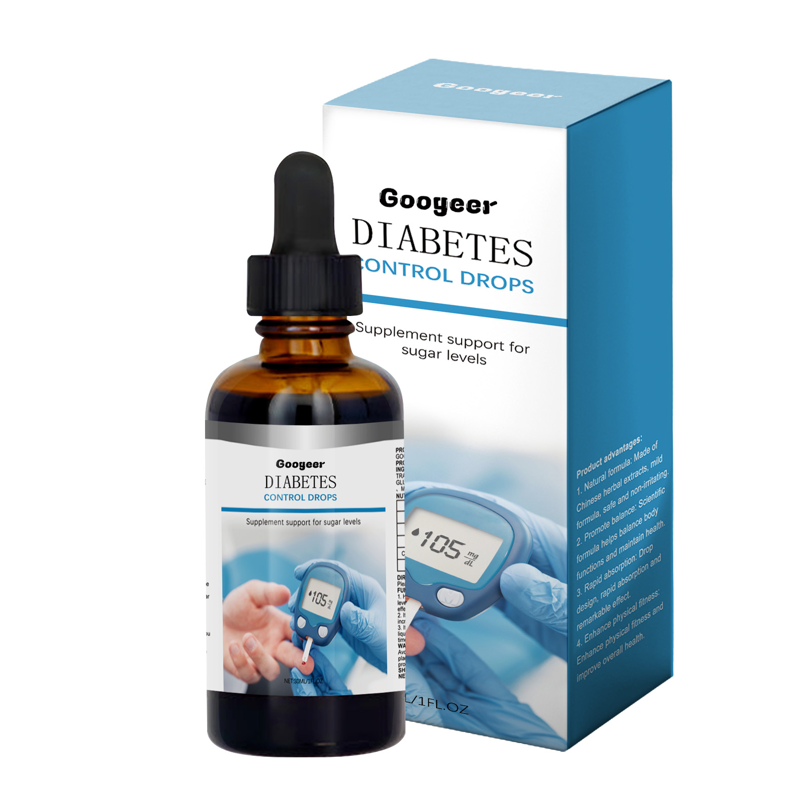 Googeer Diabetes Control Drops - Body Therapy