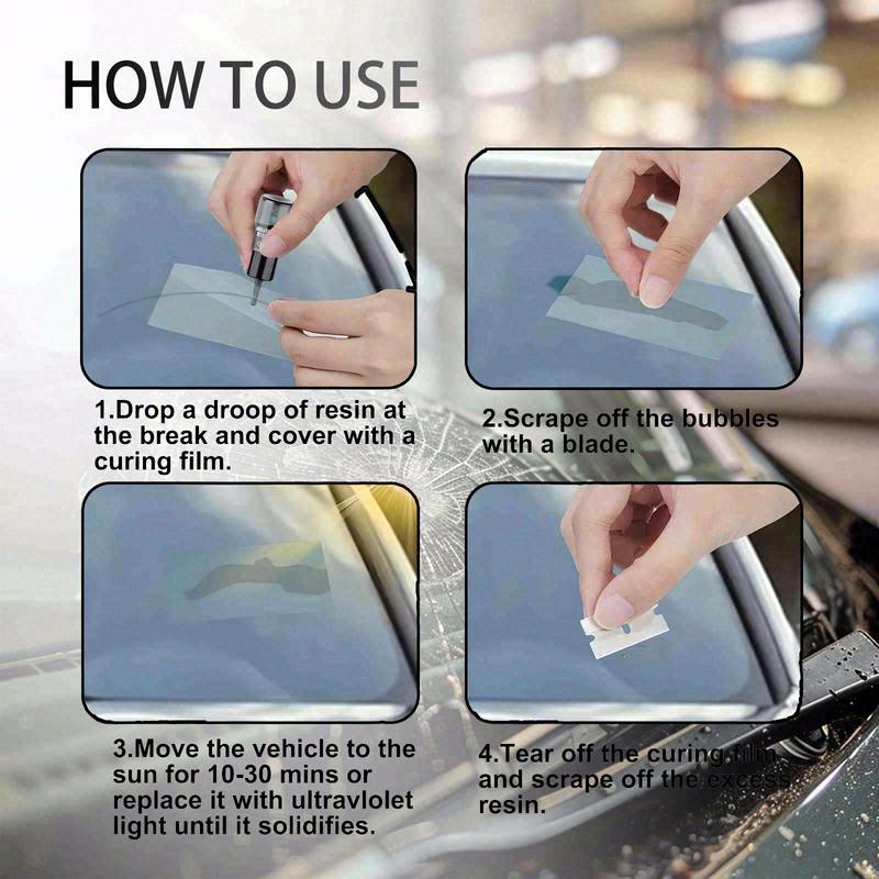 🔥 2025 New Car Windshield Crack Repair Kit