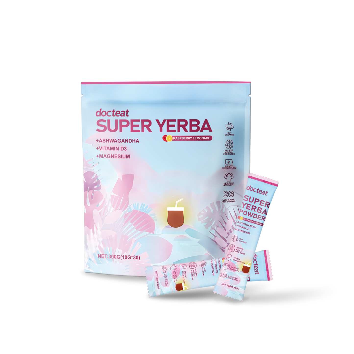 Docteat yerba mate powder dietary supplement