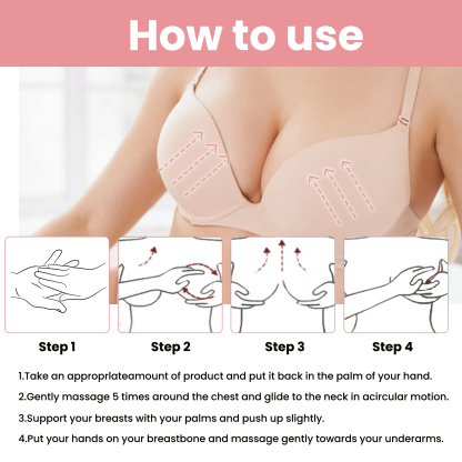 EELHOE breast massage essential oil breast gentle moisturizing care full firm breasts massage care