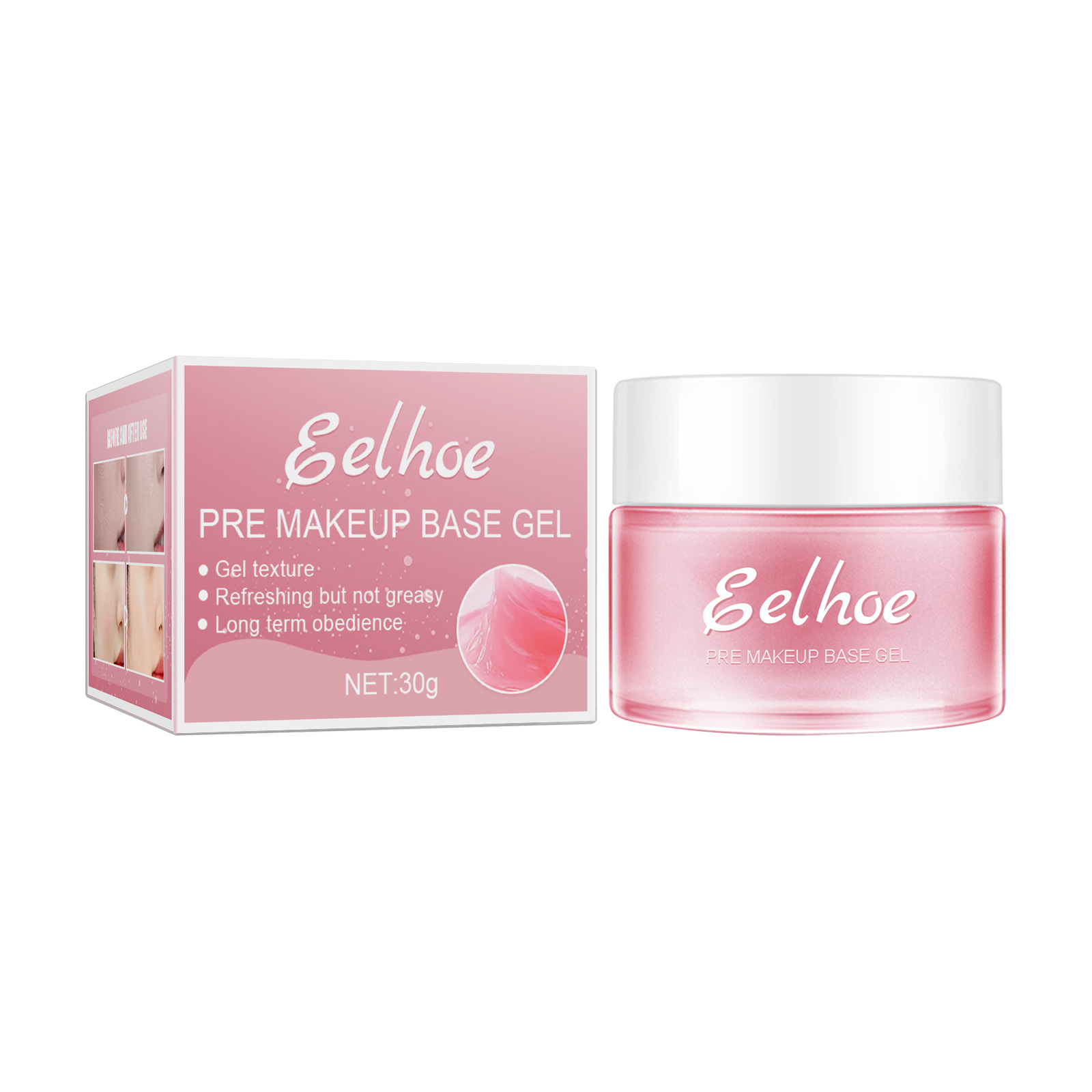 EELHOE makeup primer gel before makeup moisturizing firming skin isolation primer concealer cream