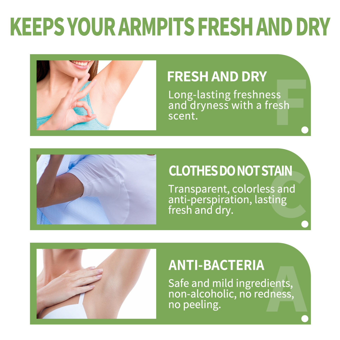 EELHOE deodorizing body odor lotion for underarm cleansing, deodorizing, and antiperspirant lotion that lasts long and is gentle and non-irritating-CLEJOY