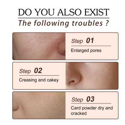 EELHOE pore isolation stick evens out skin tone, moisturizes, conceals invisible pores, is waterproof, sweat-proof, and silky smooth without makeup removal-CLEJOY