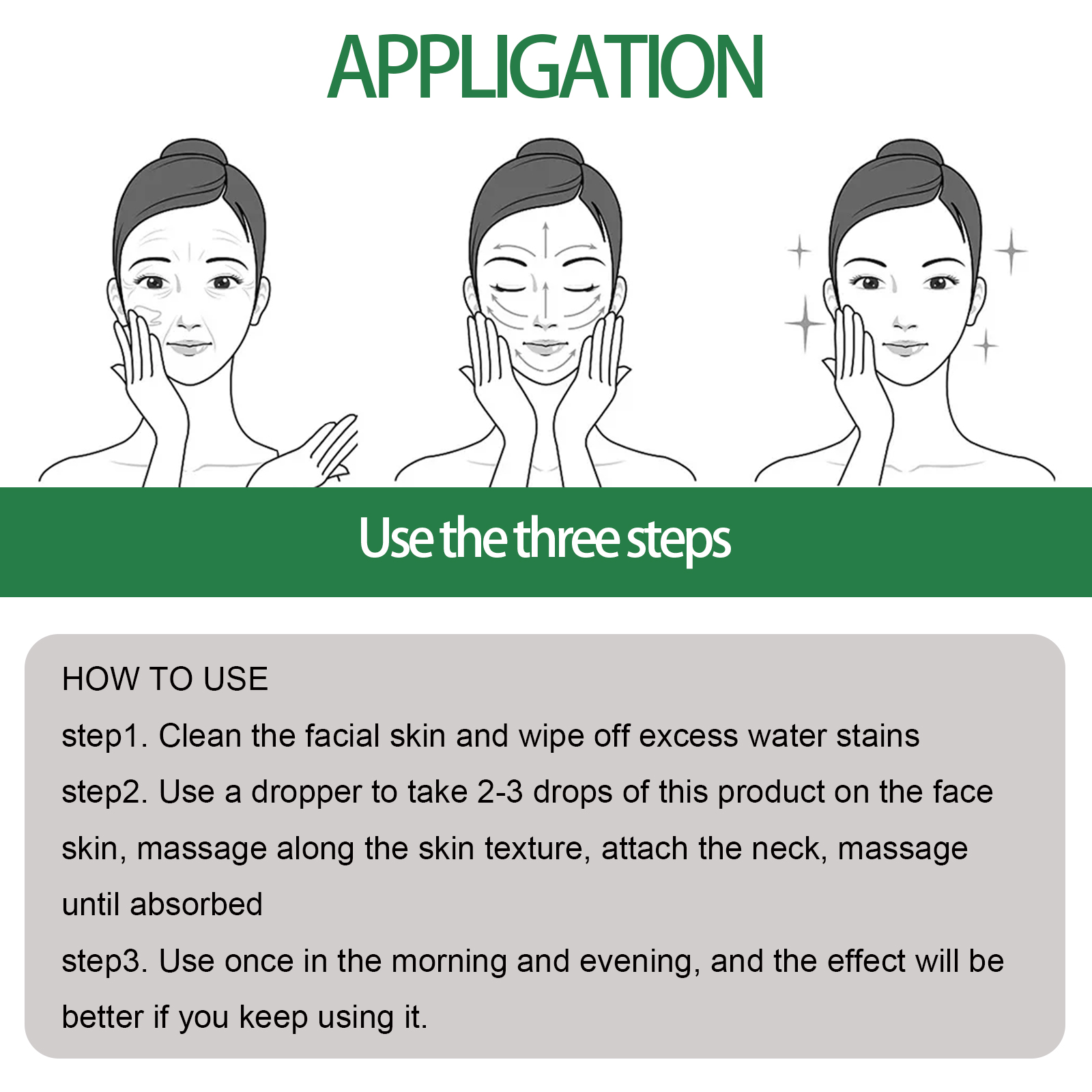 EELHOE Firming Essence Hydrates and Lightens Facial Fine Lines Improves Dull Skin and Brightens Skin