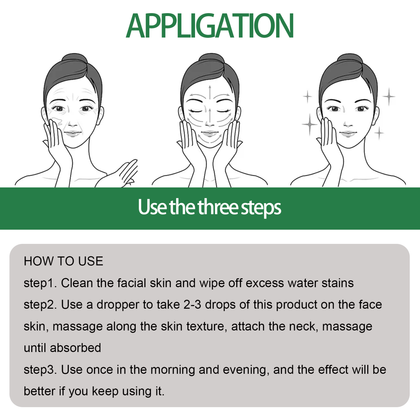 EELHOE Firming Essence Hydrates and Lightens Facial Fine Lines Improves Dull Skin and Brightens Skin