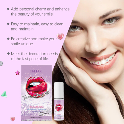 EELHOE dental drill combination set, tooth decoration personality shines and brightens the smile style dental drill combination set-CLEJOY