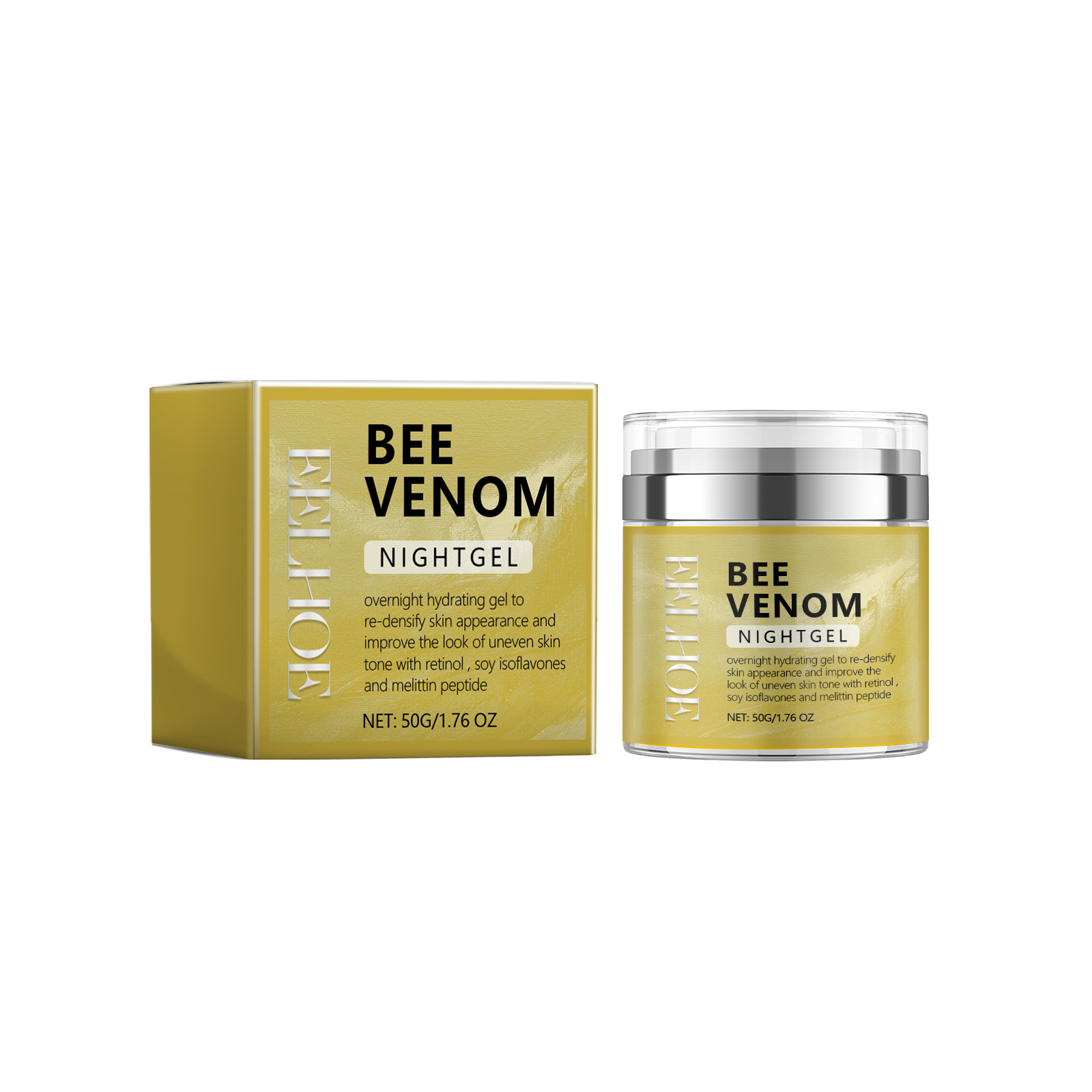 EELHOE Bee Venom Retinol Cream Moisturizing, Softening, Brightening, Dull Skin, Whitening, Skin Tone, Firming Cream-CLEJOY