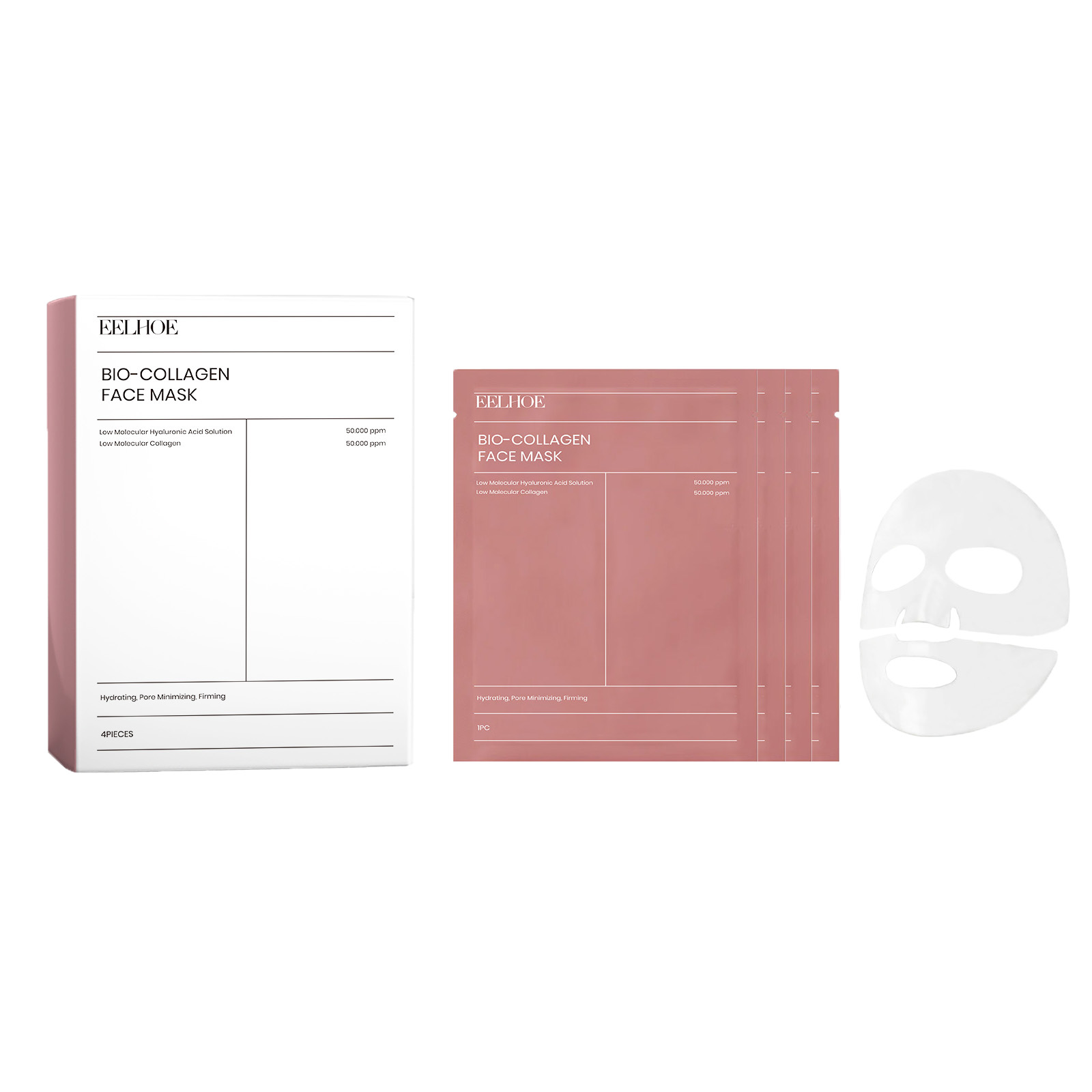 EELHOE Collagen Deep Hydration Mask 4pieces 