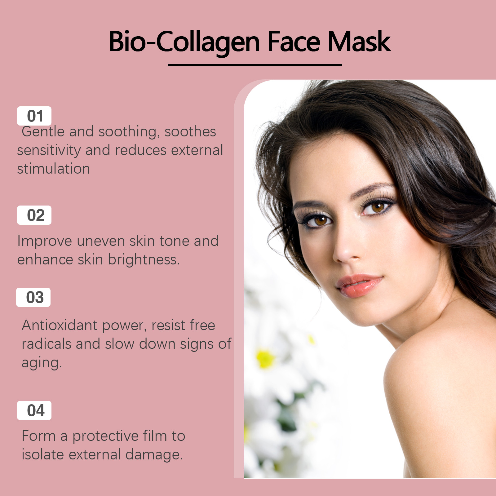 EELHOE Collagen Deep Hydration Mask 4pieces 