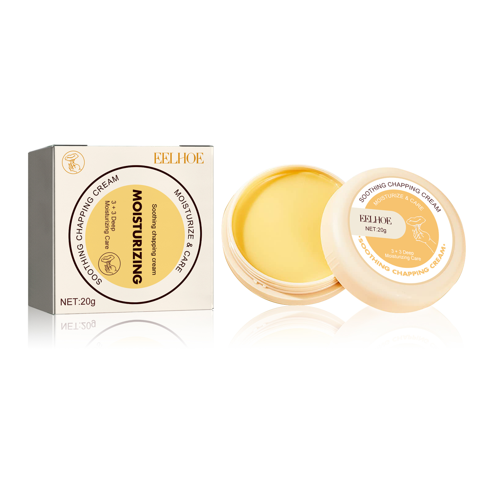 EELHOE Soothing and chapped foot cream foot care heel moisturizing anti-drying and peeling chapped repair foot cream-CLEJOY