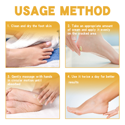 EELHOE Soothing and chapped foot cream foot care heel moisturizing anti-drying and peeling chapped repair foot cream-CLEJOY