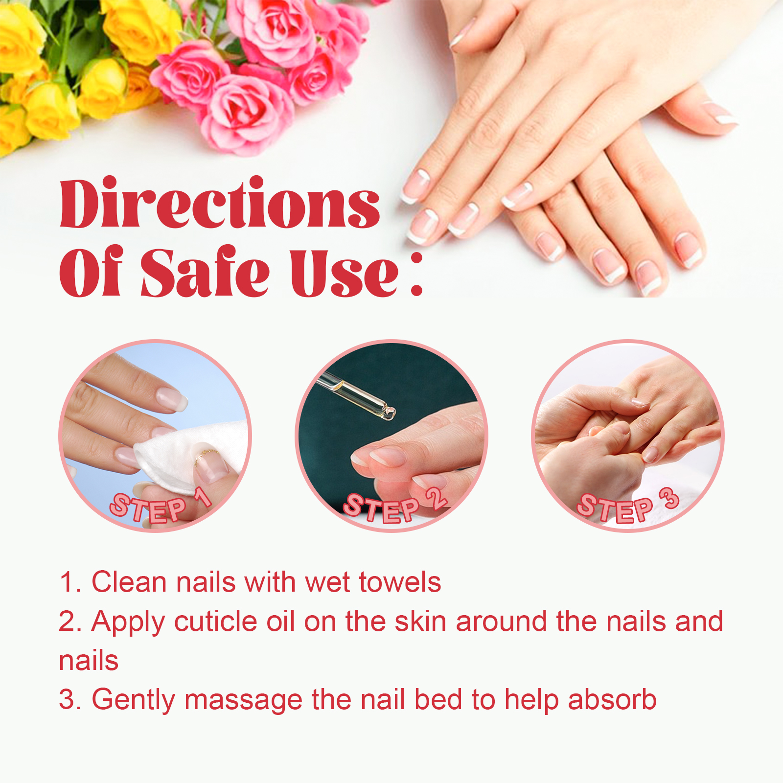 EELHOE peach nail care oil repairs hand and foot nail rotten nail onychomycosis brightening nail thickening care liquid-CLEJOY