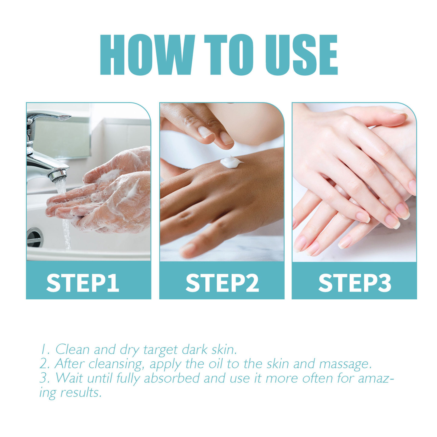 EELHOE Black Acanthosis Repair Cream Repairs underarms, arms, knees, joints, black moisturizing and whitening body care cream-CLEJOY