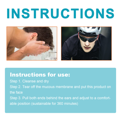 EELHOE protective mask for outdoor use in summer, comfortable and lightweight portable protective mask for facial skin-CLEJOY