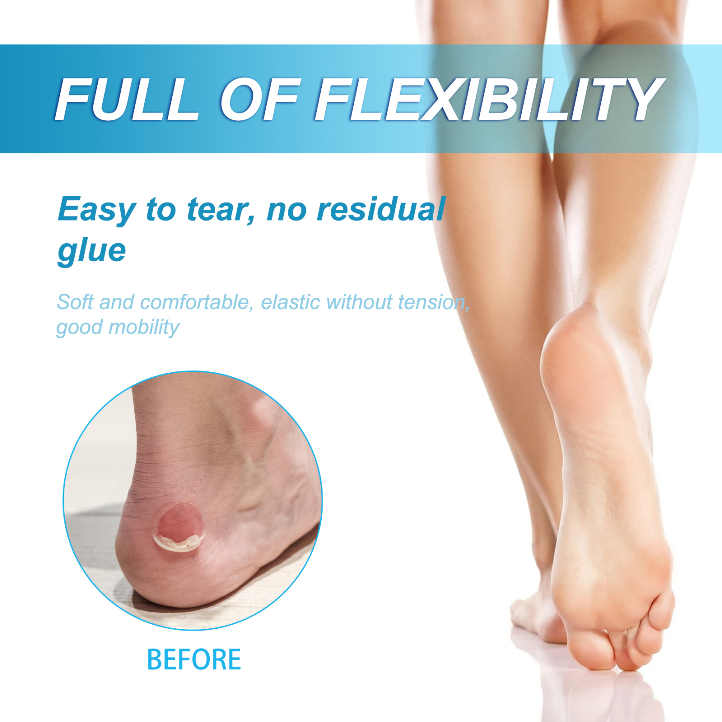 EELHOE Thigh Anti-friction Stick Waterproof and Sweat-proof Easy-to-apply Cream Leg Heel Lower Arm Skin Protection-CLEJOY