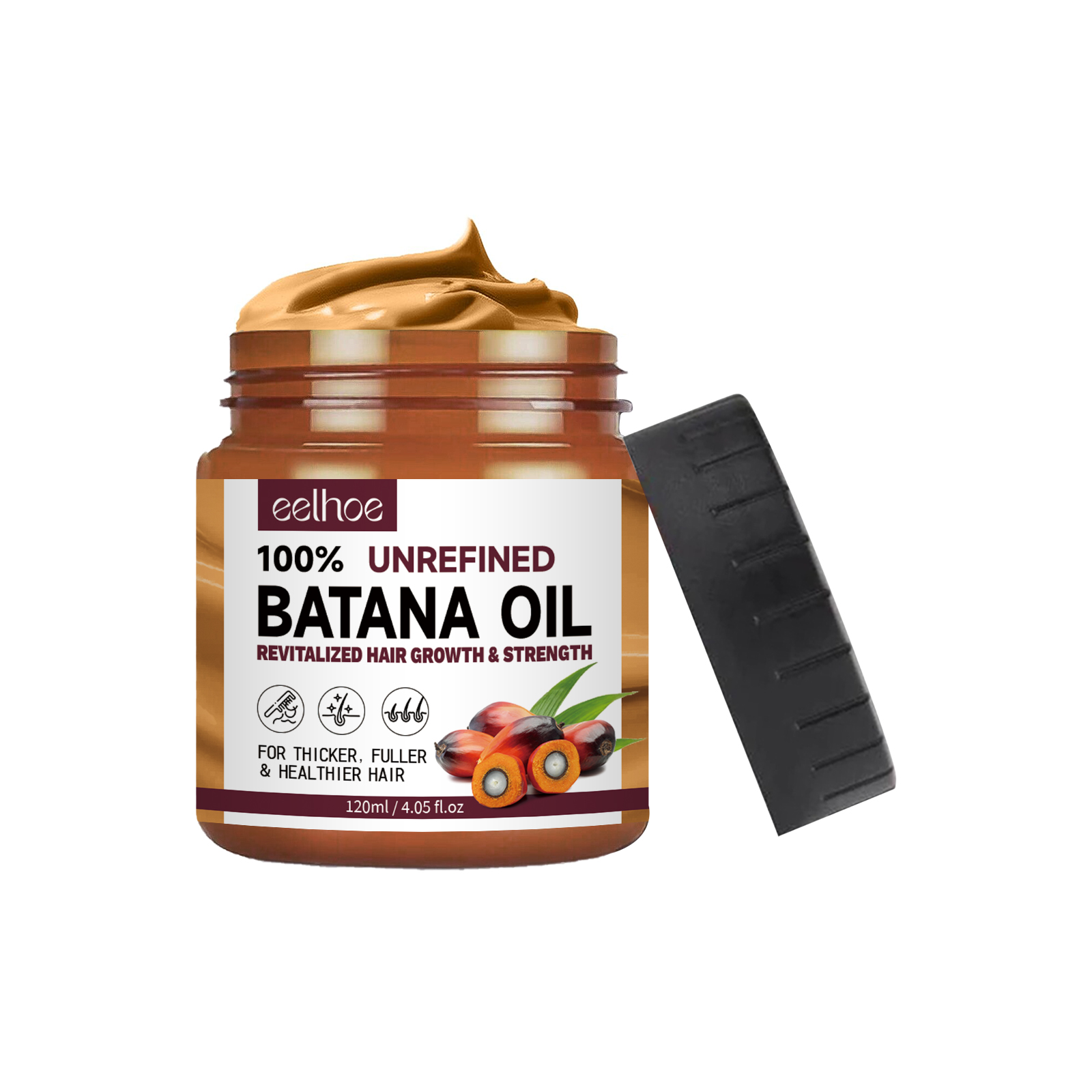 EELHOE Batana Oil Conditioner nourishes and moisturizes to improve dry, frizzy, smooth and fluffy hair care-CLEJOY