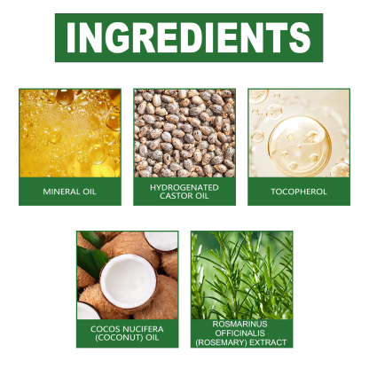 EELHOE Rosemary essential oil prevents hair loss, nourishes and softens hair, makes hair thick and scalp-care essential oil-CLEJOY