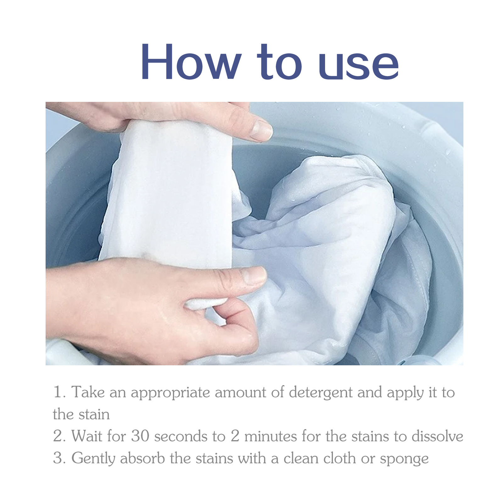 EELHOE activated enzyme laundry detergent gently cleans clothes, blankets, oil stains, coffee stains, stains cleaning liquid-CLEJOY