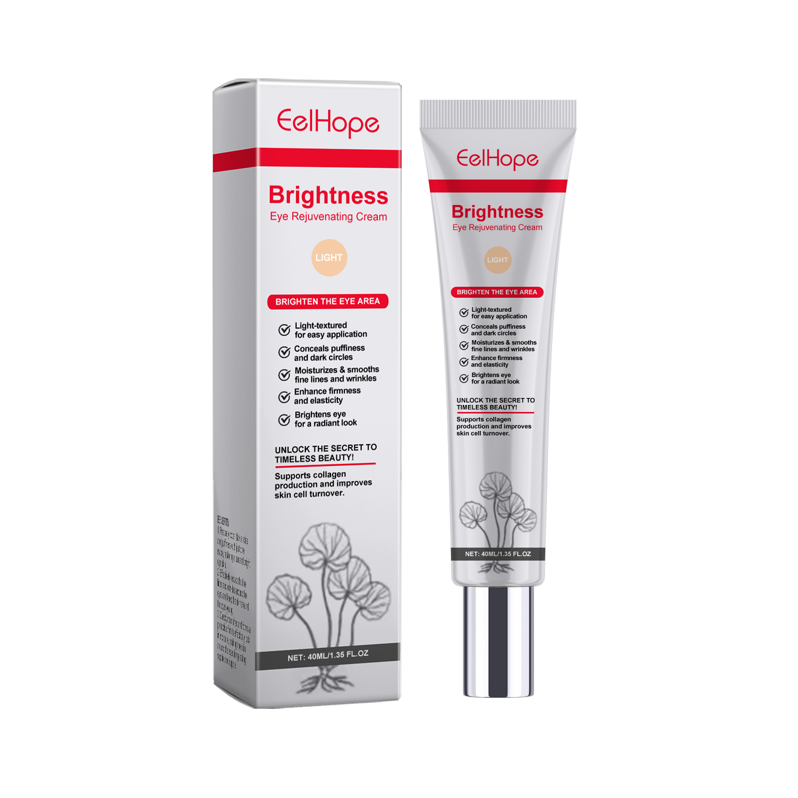 Eelhope Centella Asiatica Eye Concealer Series Lightweight and delicate texture, natural nude makeup eye concealer-CLEJOY