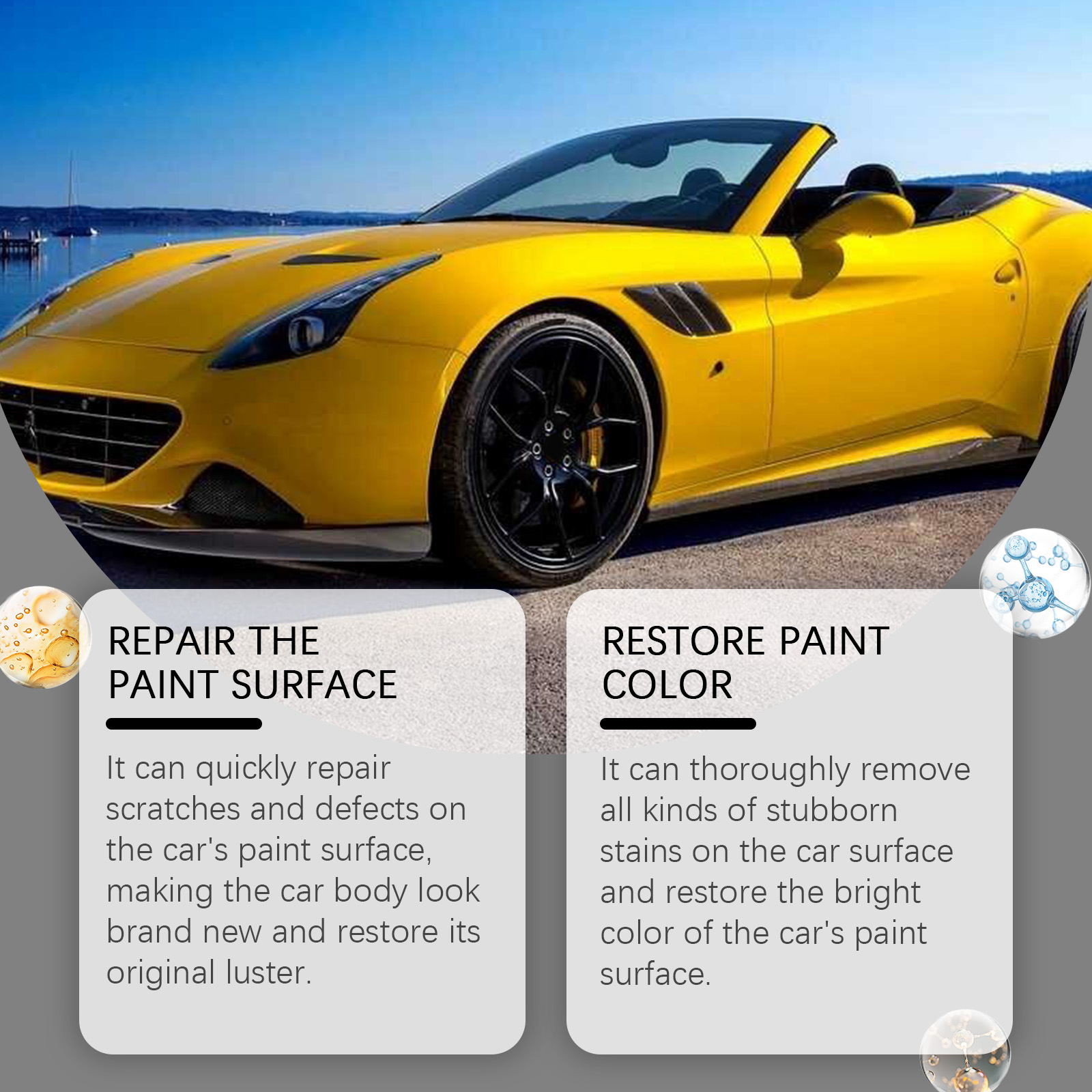 🚐Car Scratch Repair Nano Wax Paint Care set