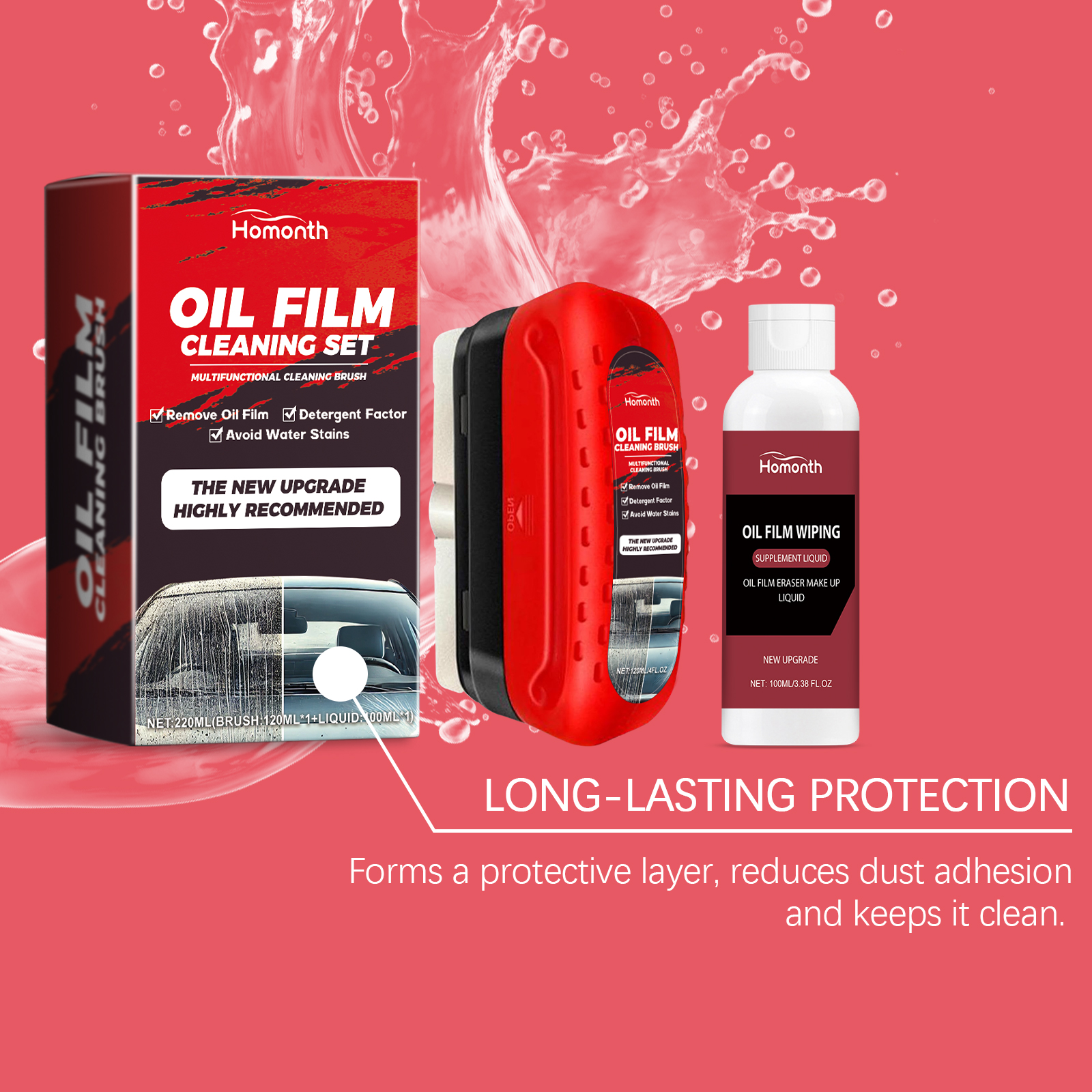 🚘Car windshield cleaning set